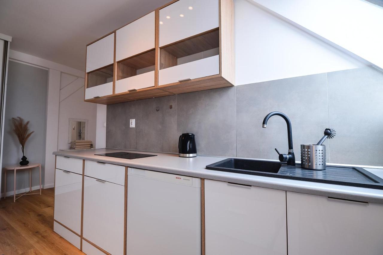 גדנסק Citystay Brzezno Studio 3 Min Do Plazy מראה חיצוני תמונה