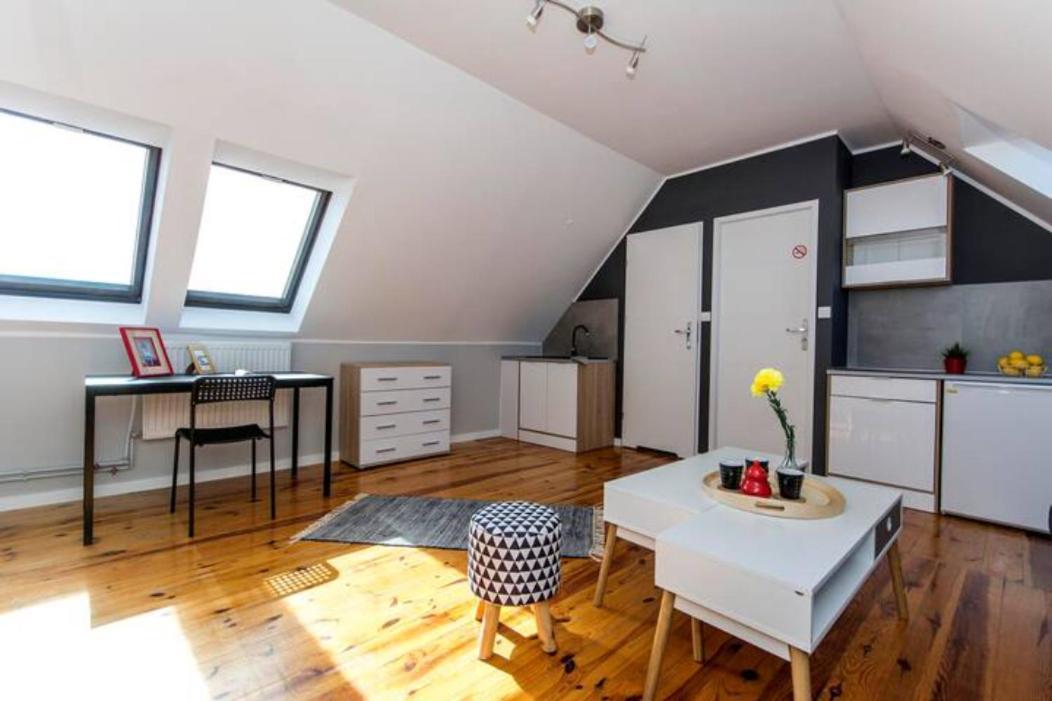 גדנסק Citystay Brzezno Studio 3 Min Do Plazy חדר תמונה