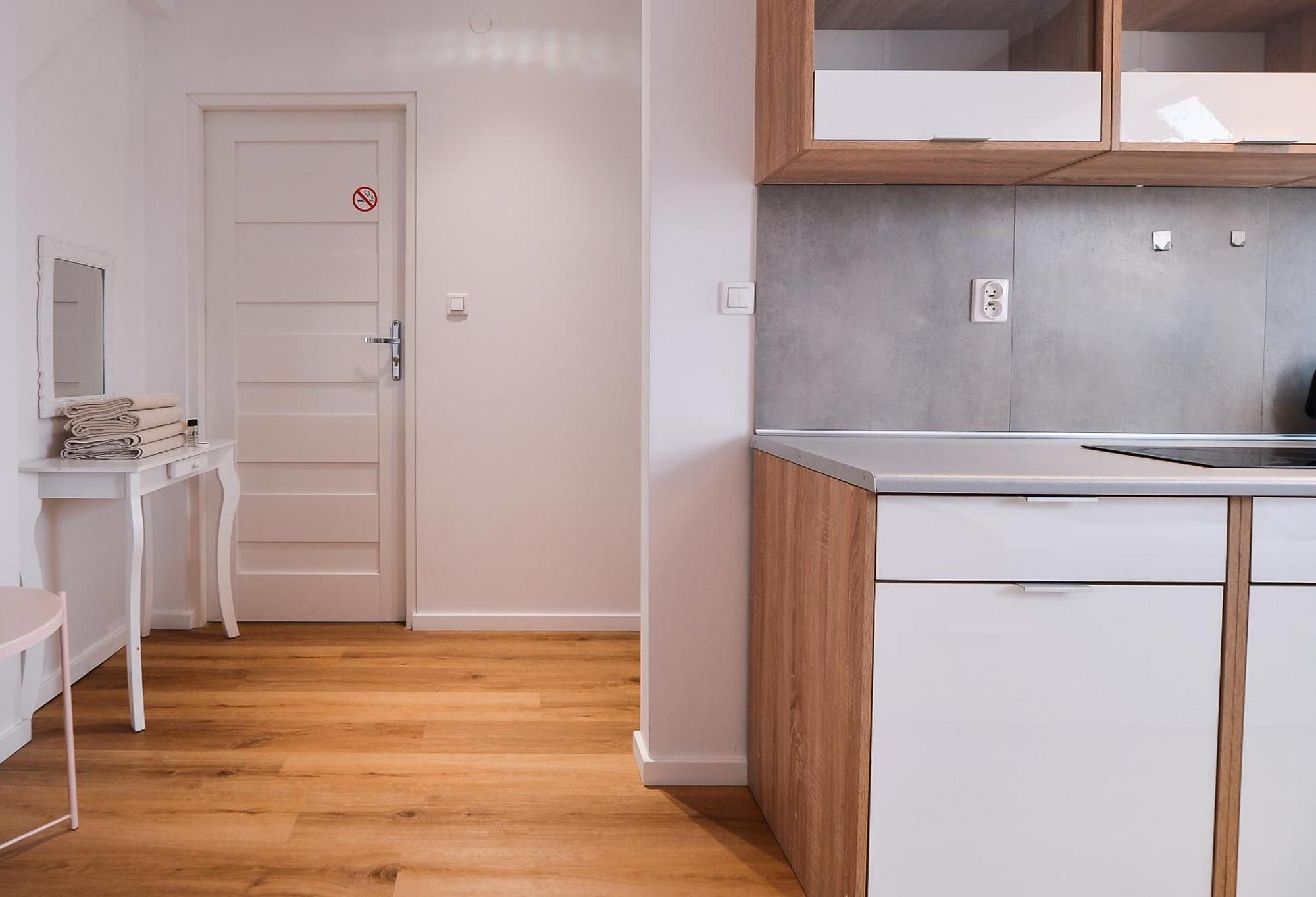 גדנסק Citystay Brzezno Studio 3 Min Do Plazy חדר תמונה